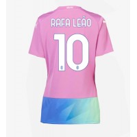 AC Milan Rafael Leao #10 Tredjedrakt Dame 2023-24 Kortermet
